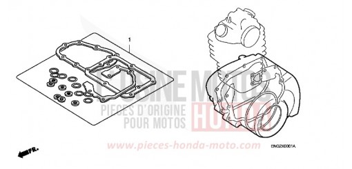 TROUSSE DE JOINT B XR400RY de 2000